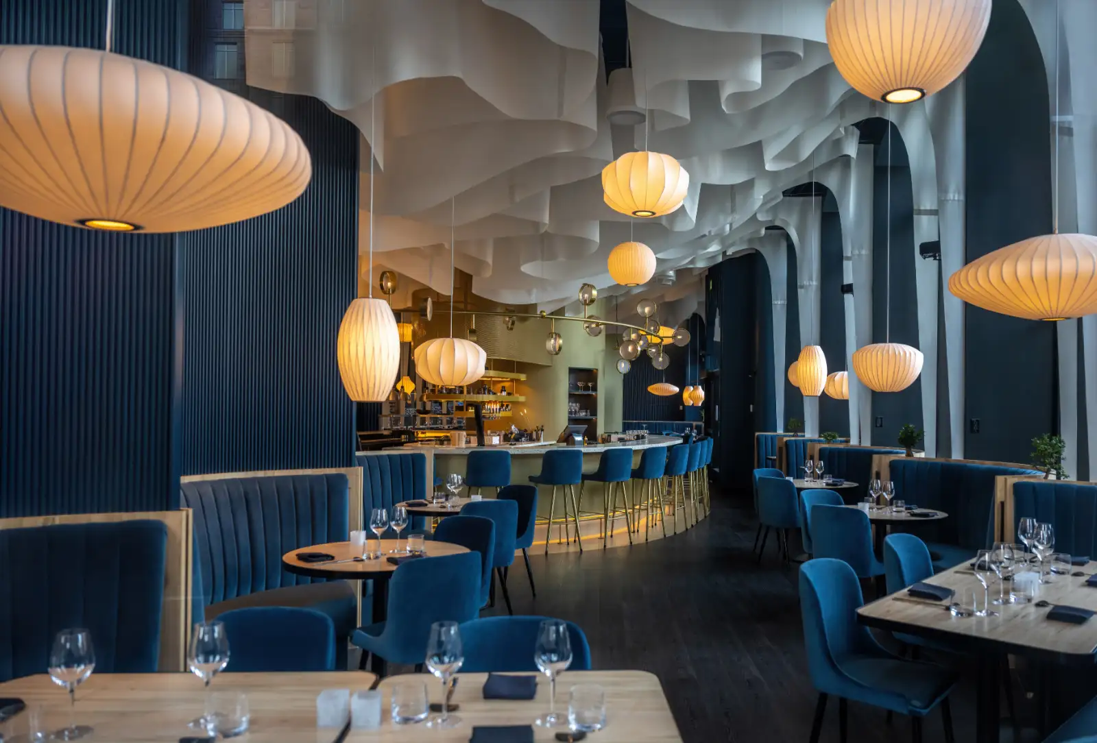 The dining room at Tavola